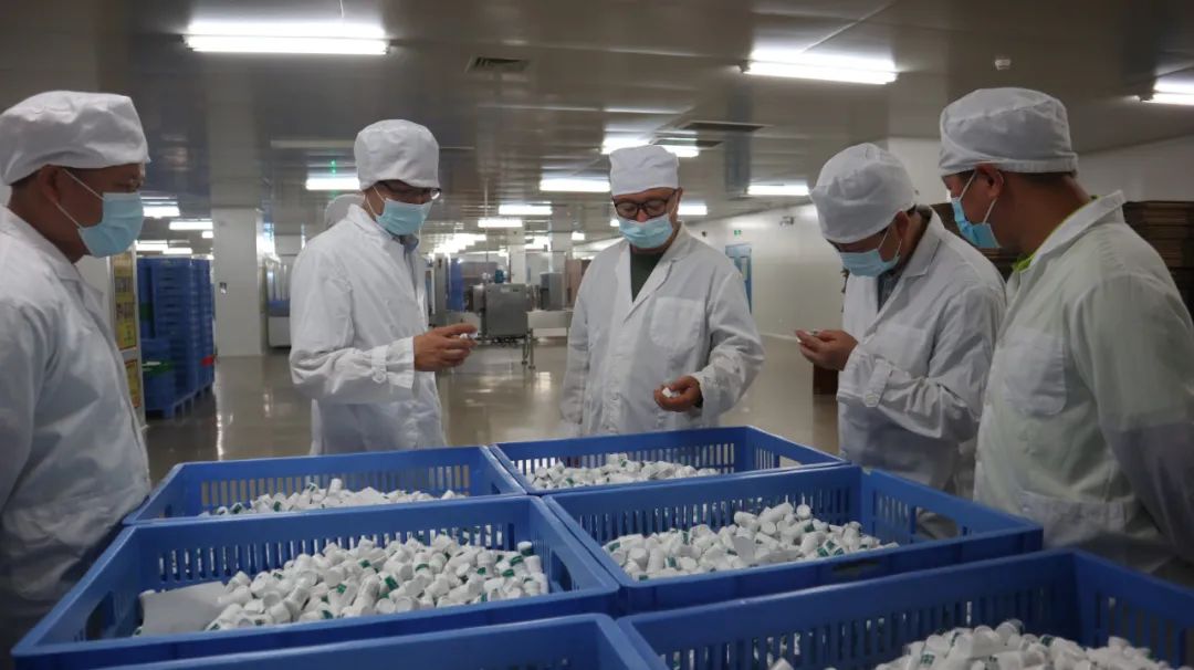 廣藥集團紀委書記、監(jiān)察專員黃山赴總廠第四制造部（威靈藥業(yè)有限公司）調(diào)研指導工作