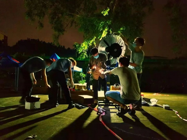 抗疫進行時 —— 直擊白云區(qū)同和街倚綠公園核酸檢測現(xiàn)場